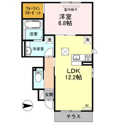 プルメリアの物件間取画像